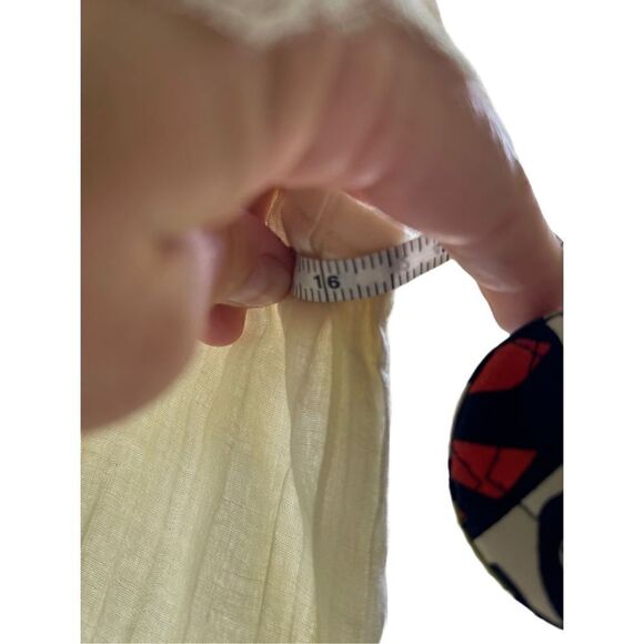 Roberta California Vintage Boho Prairie Cottagecore off white maxi dress - Picture 9 of 15